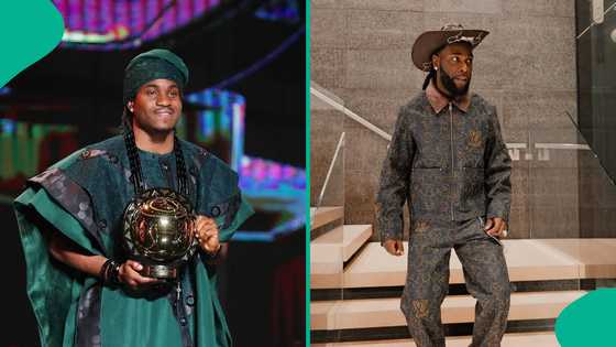 Ademola Lookman uses Burna Boy's 'I Told Them' to celebrate his victory as 2024 African Footballer