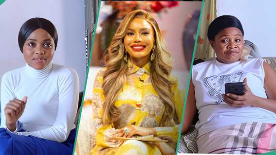 “Nancy Isime is leading men to sin”: Mother and daughter blast actress over sultry swimsuit in video