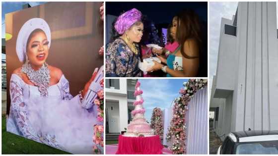 Bobrisky's N400m mansion: Videos from crossdresser’s housewarming party, Mercy Eke, other celebs rain cash
