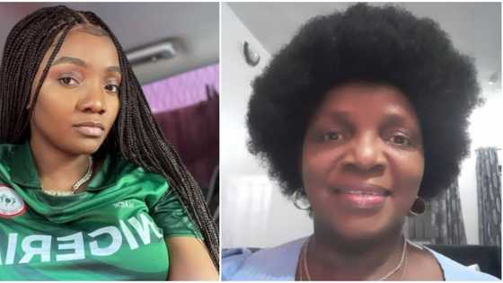 Simi’s mum jokes about taking towels and bedsheets from hotels, singer reacts
