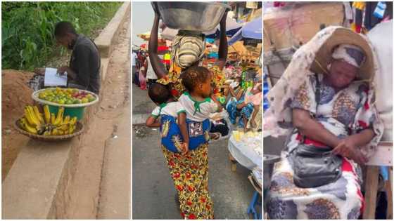 3 petty traders who got massive help from people, 1 woman was hawking with her baby twins