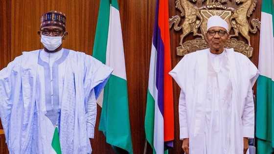 Zaman lafiya ya samu: Gwamna Buni ya yabawa Buhari bisa magance rashin tsaro a Arewa