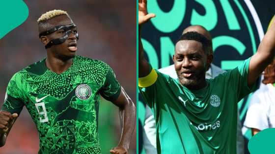 Fans in limbo as Osimhen delivers commanding control and assist playing with AY Comedian in Lagos, video