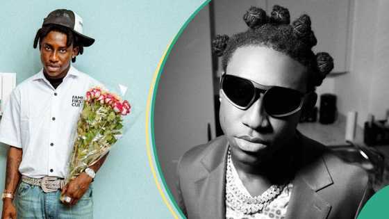 "On top rubbish wey u dey sing": Fans react as Shallipopi claims his music saves lives