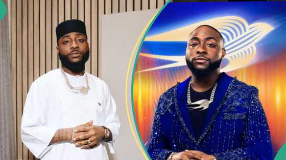 Davido: Overzealous fan almost falls Afrobeats star as he rushes him, singer’s aides intervene