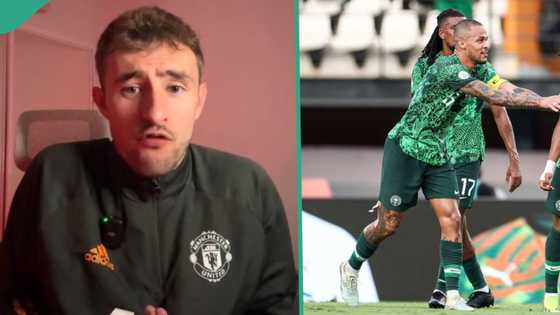 AFCON semi-final: White man gives scoreline of Nigeria vs South Africa match, names who will score