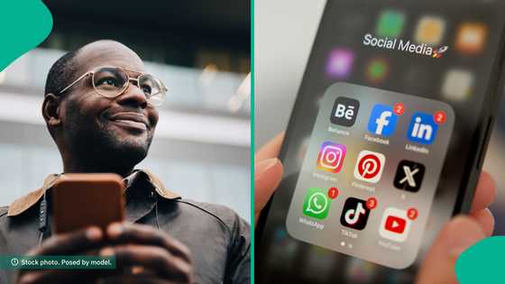 Nigerian man brags about banning his oyinbo wife from social media, mentions their age difference