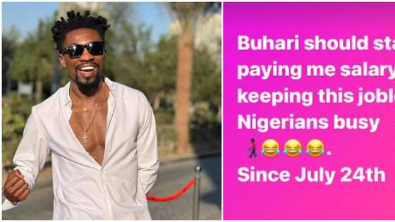 Buhari should pay me for keeping jobless Nigerians busy, Boma says, announces 30GB free data for trolls