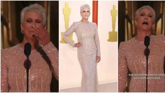 Oscars 2023: "My mum and dad were nominated but didn't win," teary Jamie Lee Curtis shares, wins hers at 64