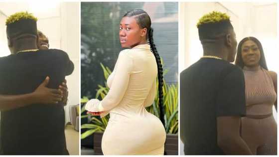 It's strictly business: Curvy TikToker Hajia Bintu says she is not i an amorous relationship with Shatta Wale