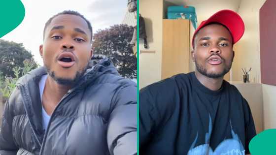 "Help": Nigerian man in UK opens up about his pressing meal need, says he's dying slowly