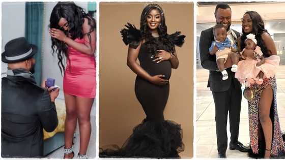"He collected my phone number": Lady marries man she met through her friend, welcomes beautiful twin children
