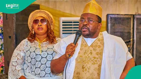 NNPP Chieftain Olufemi Ajadi celebrates wife in grand style