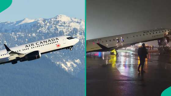 Photos emerge as Air Canada plane crashes into fire truck at US Airport, leaves 2 pilots dead