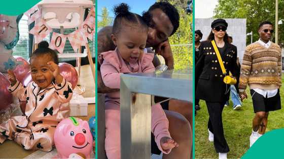 Sweet video from Wizkid's daughter Morayo's first birthday emerges as Jada P's prayer goes viral