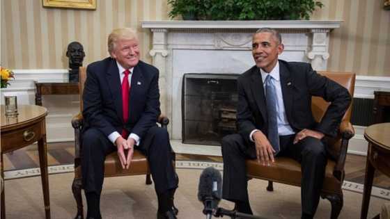 Despite impeachment, Trump ties with Obama for America's most admired man in 2019