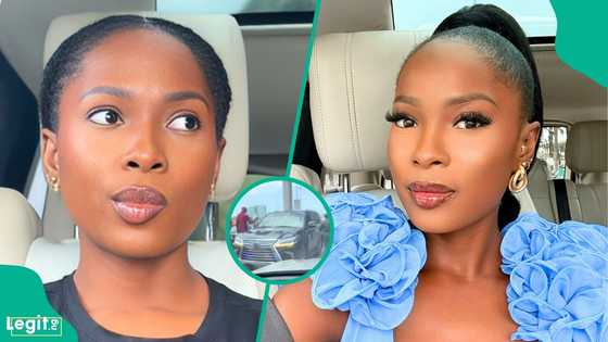 Actress Jemima Osunde confronts VIP traffic offender, makes bold move as video goes viral