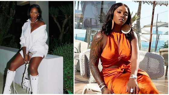 You people won't talk if it's Rihanna: Singer Tiwa Savage's bare-chested, no-bra outfit sparks outrage online