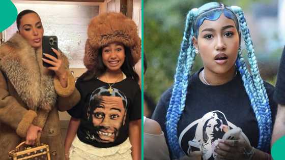 "Kanye was right": Kim Kardashian criticised as 12-year-old daughter wears corset like a baddie
