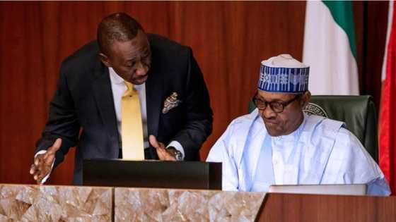 Buhari ya karrama manyan jami'an gwamnatin tarayya 82 a fadar Villa