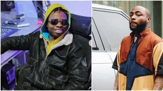 "Sony wanted to take out your verse, but I said no": Zamosings on how Davido helped him, says he's not human