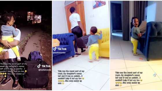 "She even ended up sick": Madam and her little daughter burst into tears as her nanny leaves, video melts hearts