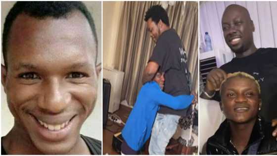 "Are they his father?" Reactions as Twitter's Daniel Regha calls on Olamide, Obi Cubana to caution Portable