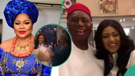 “I love the woman you’ve become”: Regina Daniels’ mum Rita gushes over her as she parties with billionaires