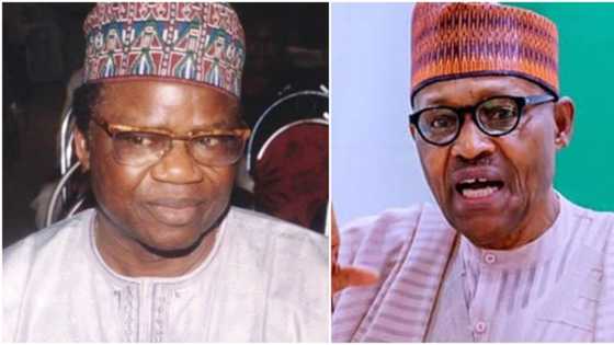 President Buhari reacts to death of former APC chieftain (photo)