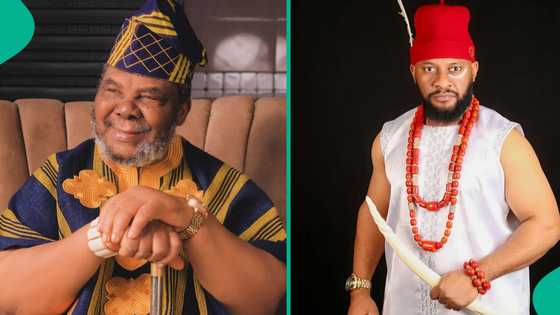 Pete Edochie breaks silence, celebrates his son Yul at 43, people react: "Despite all the disgrace"