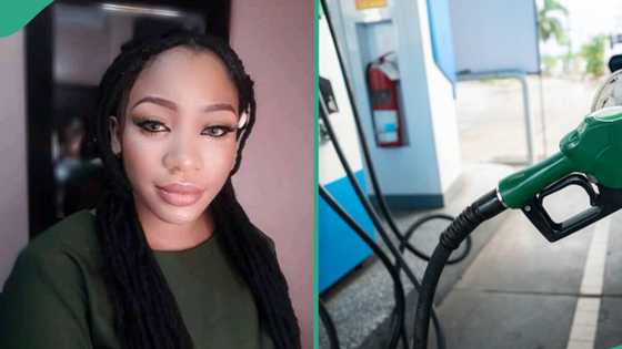 "I bought 3 litres": Nigerian lady shares amount she bought fuel on black market, cries out