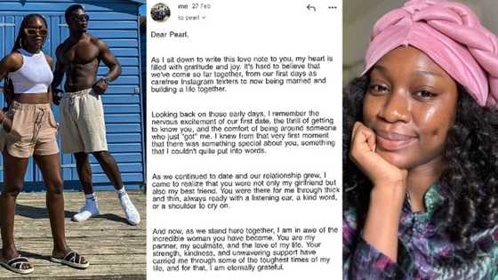 "I searched for her name on Instagram": Nigerian man finds love online, flaunts cute photos with his sweetheart