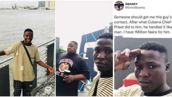 Clout chaser exposed: 21 days after, Twitter user fails to give the boy in Chiefpriest saga N1m as promised
