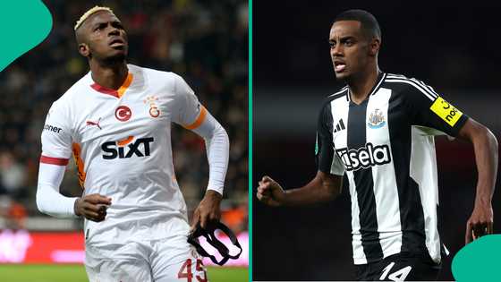 Comparing Osimhen's stats at Galatasaray to Isak at Newcastle this season