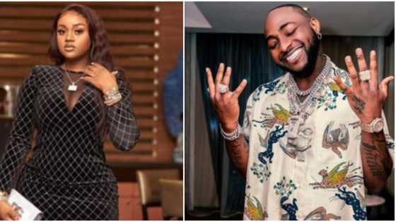 "It's the way he followed her for me": Chioma pulls Davido in cute video as she kicks against being filmed