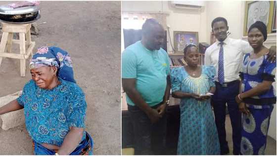 Nigerian petty trader who wept bitterly after her fish was stolen receives help from Good Samaritans