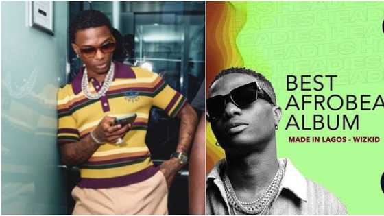 Wizkid extends his record as most awarded artist at the Headies with 20 plaques after adding another 5 in US