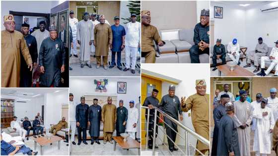 Lagos pushes fresh permutation for Tinubu as speaker meets Buratai, other top retired generals, photos emerge