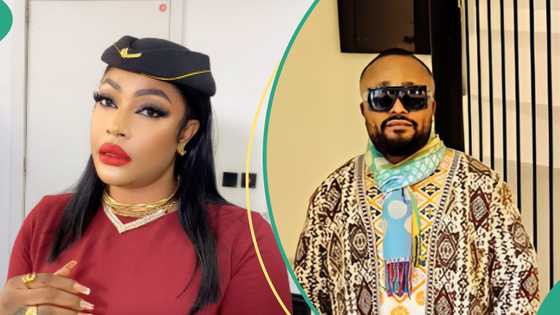 "Spent N300m”: Angela Okorie’s ex- lover cries out as he begs her, she attacks him with receipts