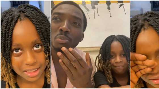 Comedian Bovi leaves daughter in tears after playing prank on her in funny video