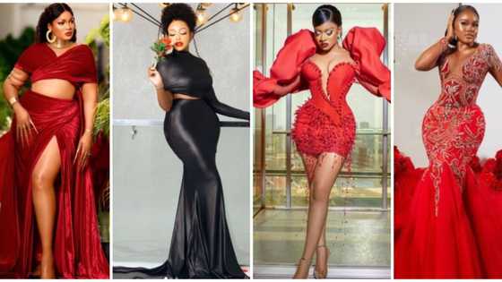 Valentine looks: Omotola, 9 others slay in beautiful ensembles for Lovers' day