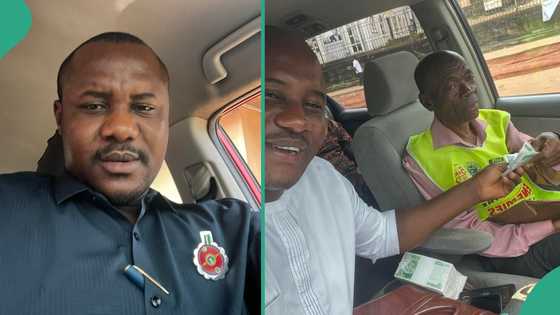 Businessman gifts man he picked on road N20k for being Lord's Chosen member, photo excites many