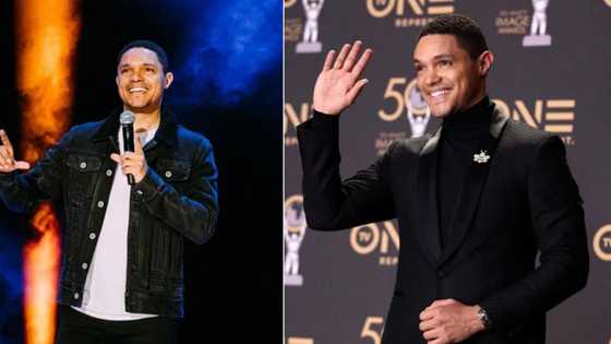 Trevor Noah's the Bomb: South African-born comedian takes on 63rd annual Grammy awards