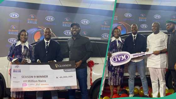 Video of Kellyrae dancing as he gets winning prize, Innoson Jeep trends: "See as car fit am"