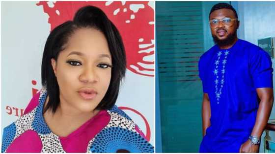 Actress Toyin Abraham pens lovely note to her husband, says he spoiled her richly in Dubai (photo)