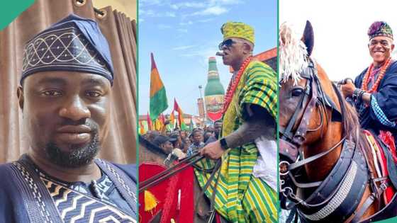 Ojude Oba 2024: Man shares old photo of trending Farooq Oreagba, makes interesting observation