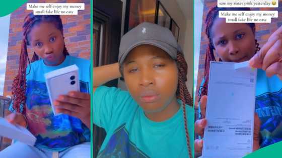 Nigerian lady who bought iPhone 16 for her sister gets one for herself, unboxes it in funny video