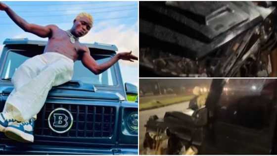 "The car didn't kill me, I will buy another one": Portable survives ghastly accident with G-Wagon