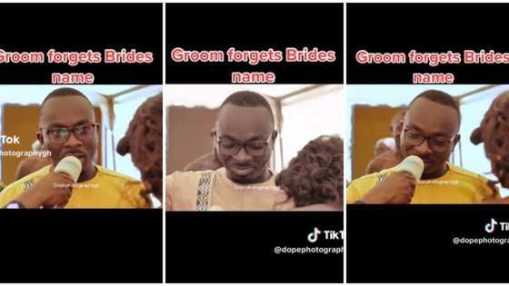 "Brother Bernard!" Guests scream as groom surprisingly forgets his bride's name at their wedding, video trends