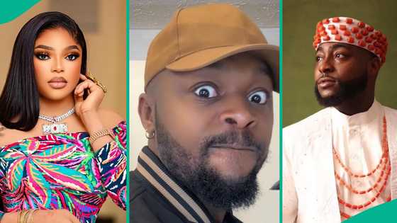 Davido vs Radiogad: Bobrisky throw shades in new cryptic post, "We no need you for FC"